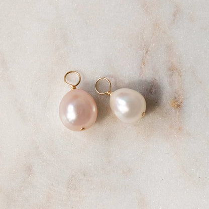 Pearl Hoop Charm