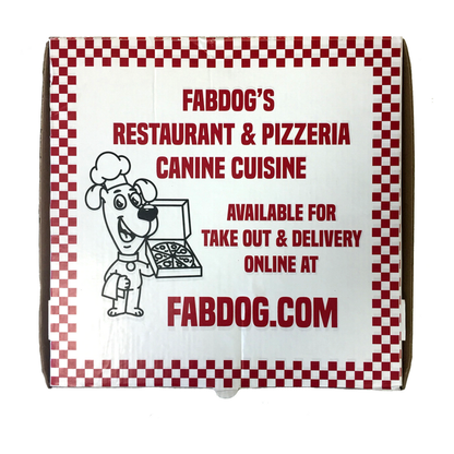Pizza Squeaky Dog Toy 10" - Dog.Dog.Cat.