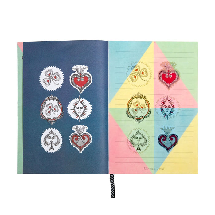 Poker Face A5 Layflat Notebook Christian Lacroix Notebooks and Journals Christian Lacroix
