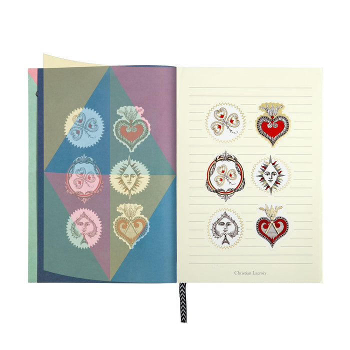 Poker Face A5 Layflat Notebook Christian Lacroix Notebooks and Journals Christian Lacroix