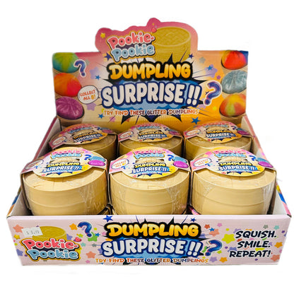 Pookie Pookie Dumpling RAINBOW - 3.5 Inch Surprise Squishy Sensory Toy