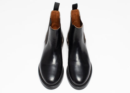 9B (Women's) Josephine Chelsea Boot Black Chromexcel