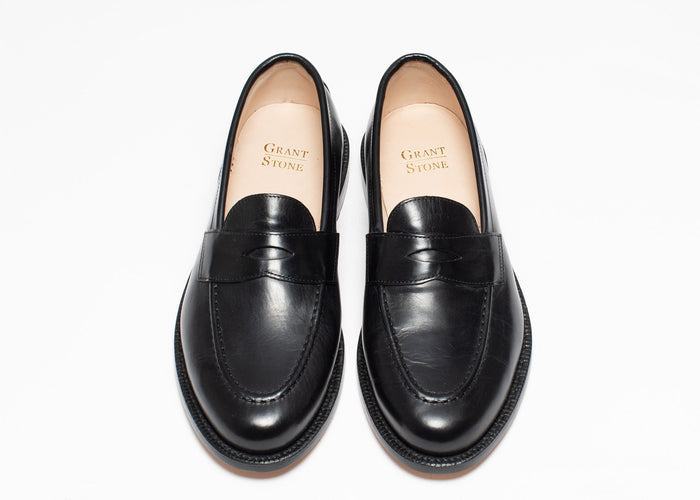 9D Traveler Penny Black Calf