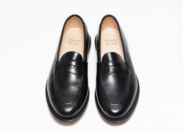 9E Traveler Penny Black Calf