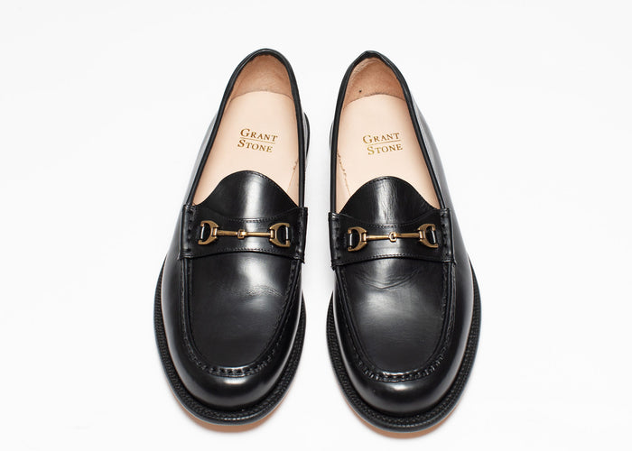 12D Horsebit Loafer Black Calf