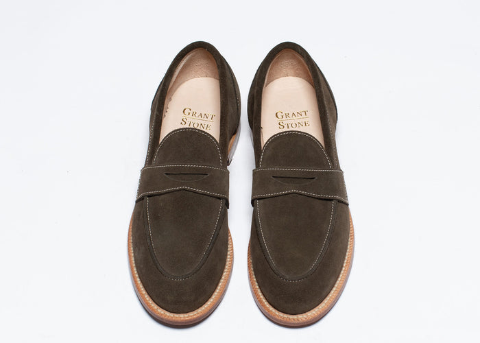 7.5B (Women's) Clara Penny Loafer Loden Suede