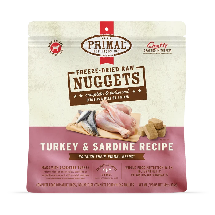 Primal Freeze Dried Dog Food - Various Flavors - Dog.Dog.Cat.