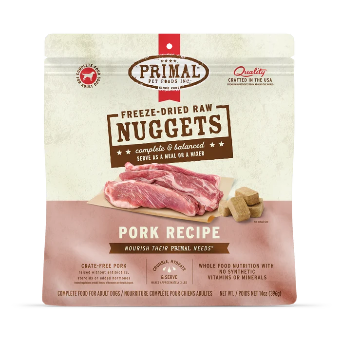 Primal Freeze Dried Dog Food - Various Flavors - Dog.Dog.Cat.