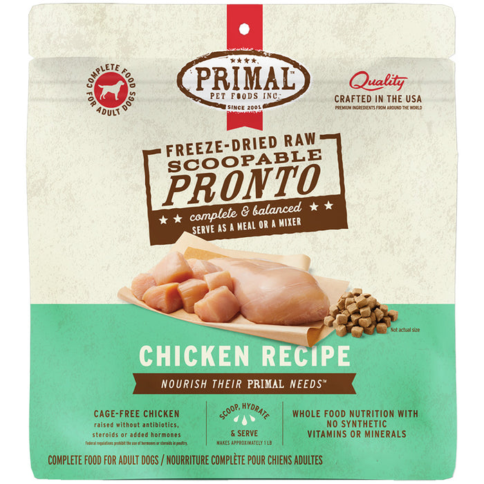 Primal Freeze Dried Dog Food Pronto Variety Pack - 16 oz - Dog.Dog.Cat.