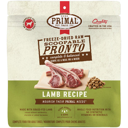 Primal Freeze Dried Dog Food Pronto Variety Pack - 16 oz - Dog.Dog.Cat.