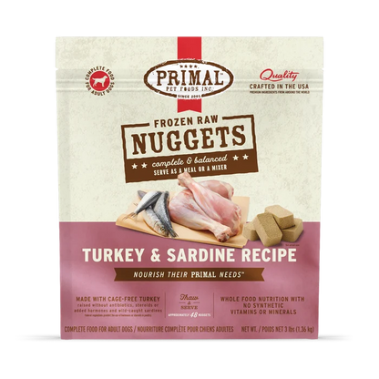 Primal Frozen Raw Dog Food - Beef, Chicken, Duck, Lamb, Pheasant, Pork, Quail, Rabbit, Venison - Dog.Dog.Cat.