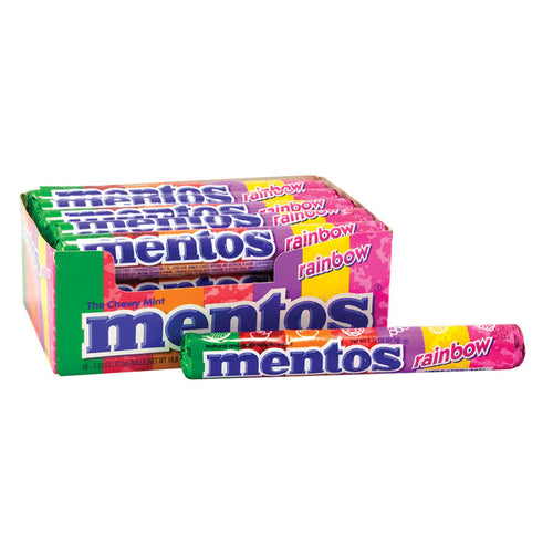 Rainbow Mentos Rolls - 15ct