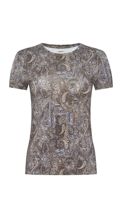 Ressi Short Sleeve Crew-Tops/Blouses-Uniquities