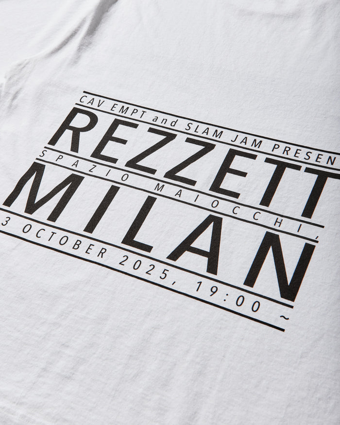 Cav Empt Cav Empt X Slam Jam Rezzett T-Shirt White T-Shirts Shortsleeve CES28T23 WHT