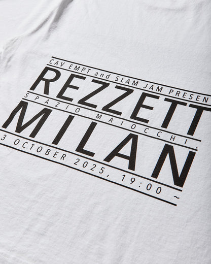 Cav Empt Cav Empt X Slam Jam Rezzett T-Shirt White T-Shirts Shortsleeve CES28T23 WHT
