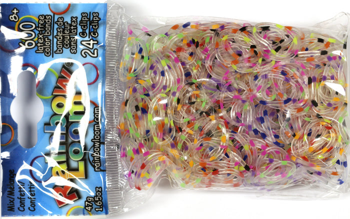 RL Band (Jelly) Confetti Mixed