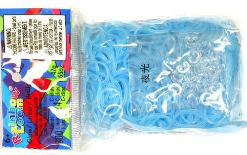 RL Band (Jelly) Electric Blue Glow