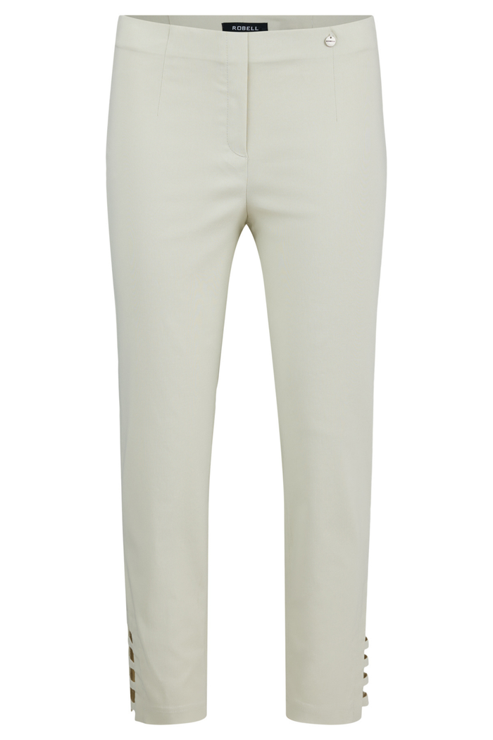 Robell Lena 09 trousers in stretch bengaline with a flattering pull-on fit. Smart, comfortable and easy to wear. Shop now at Dotique.