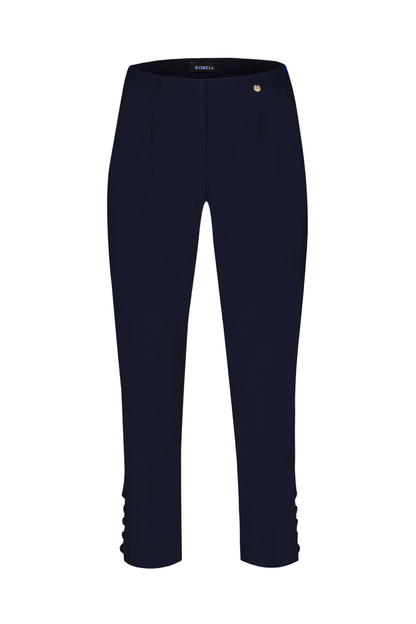 Robell Lena 09 trousers in stretch bengaline with a flattering pull-on fit. Smart, comfortable and easy to wear. Shop now at Dotique.