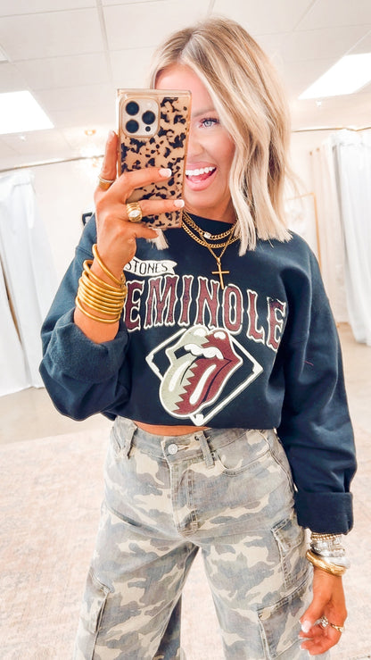 Rolling Stones Seminoles Diamond Sweatshirt