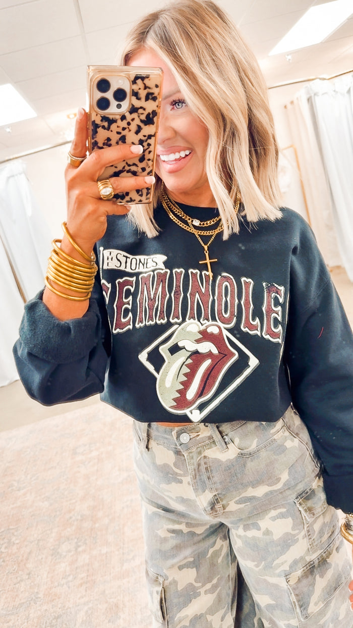 Rolling Stones Seminoles Diamond Sweatshirt
