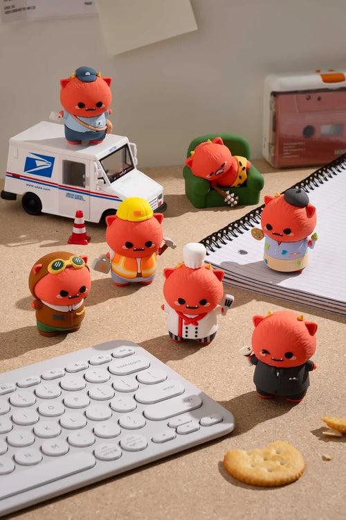 Roni Oni Works Too Hard Blind Box Figure
