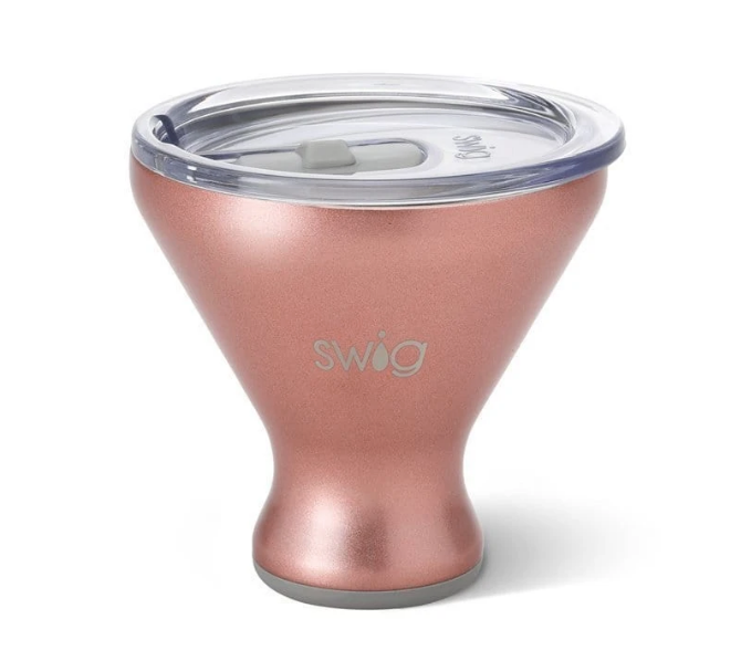 Rose Gold Martini Glass (8 oz.)