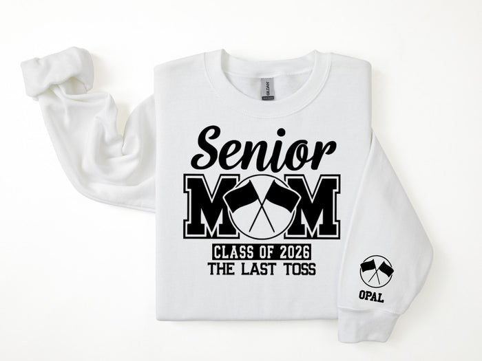 Senior Mom Personalized Color Guard Sweatshirt