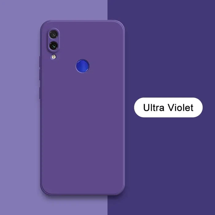 The purple iphone case with the text ultra violet