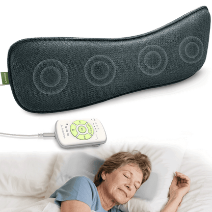 Slumber 2 Bluetooth Pillow Sleep Headphones with 4 Flat Speakers and White Noise, Bluetooth, AUX & White Noise for seniors