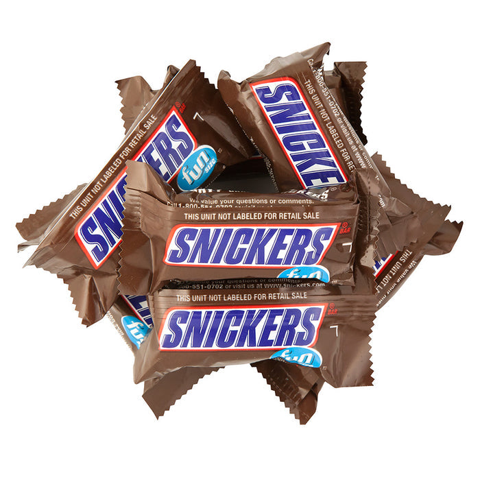 Snickers Bars - Fun-Size 15.8lb