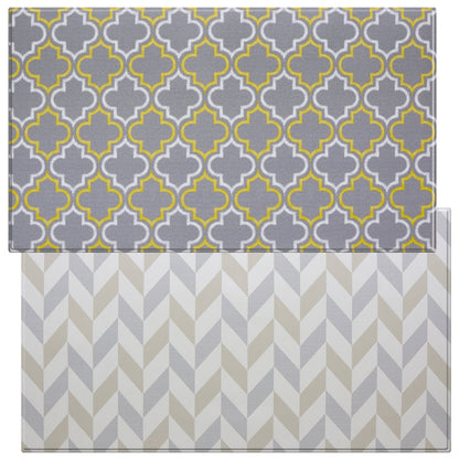 SOFT MODERN RUG-Damask