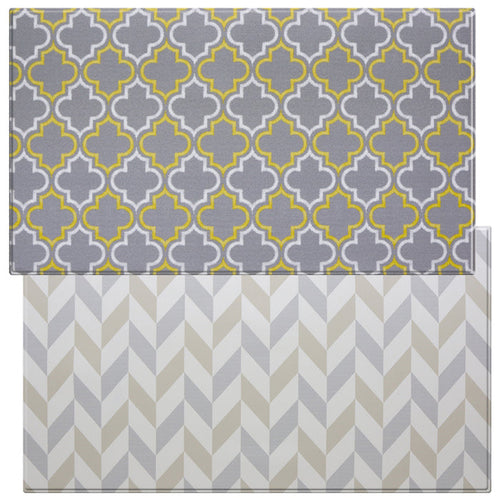 SOFT MODERN RUG-Damask