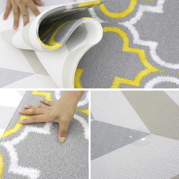 SOFT MODERN RUG-Damask