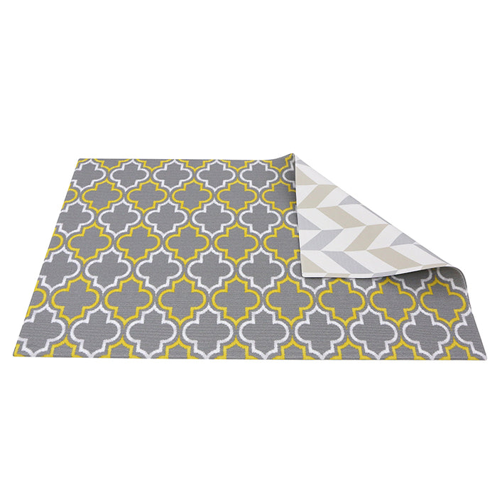SOFT MODERN RUG-Damask