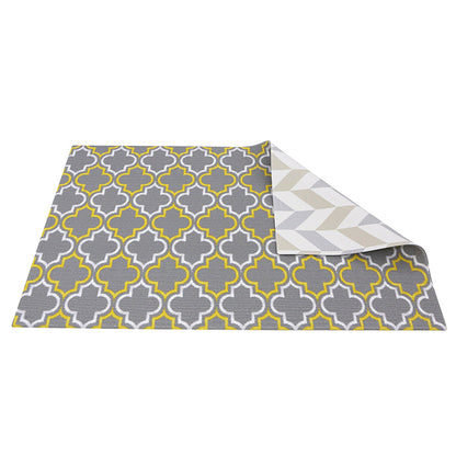 SOFT MODERN RUG-Damask