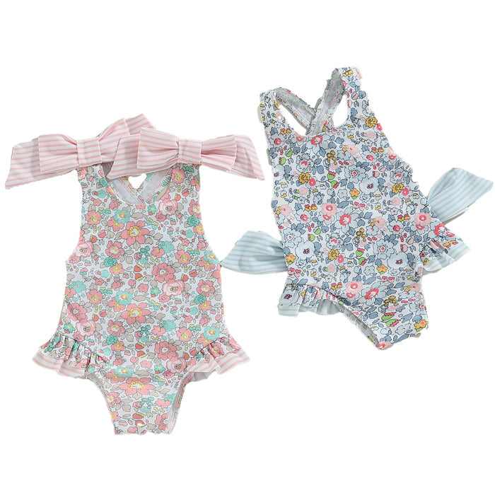 SOPHIE Floral Bowtie Swimsuit