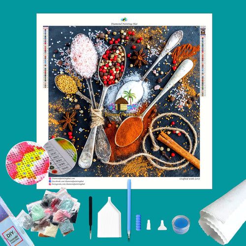 Spoon of Spices Diamond Painting