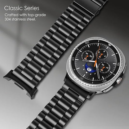 Stainless Steel Band Compatible with Galaxy Watch 8 40mm/44mm, Galaxy Watch 8 Classic 46mm 2025 | Fintie