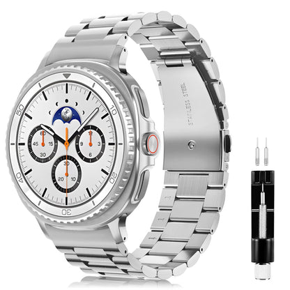 Stainless Steel Band Compatible with Galaxy Watch 8 40mm/44mm, Galaxy Watch 8 Classic 46mm 2025 | Fintie