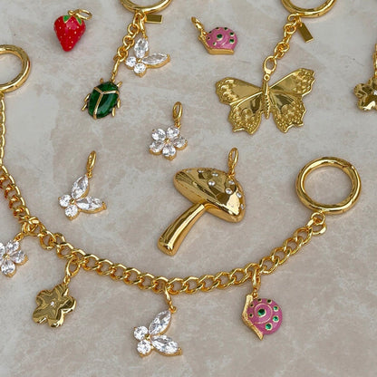 Strawberry Bag Charm