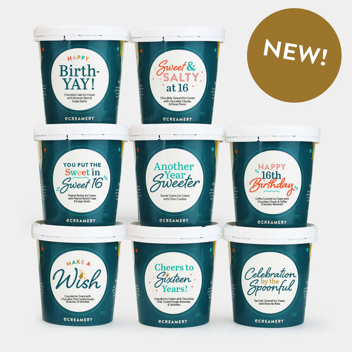 Photo of 8 Pints of ice cream for birthday gifts