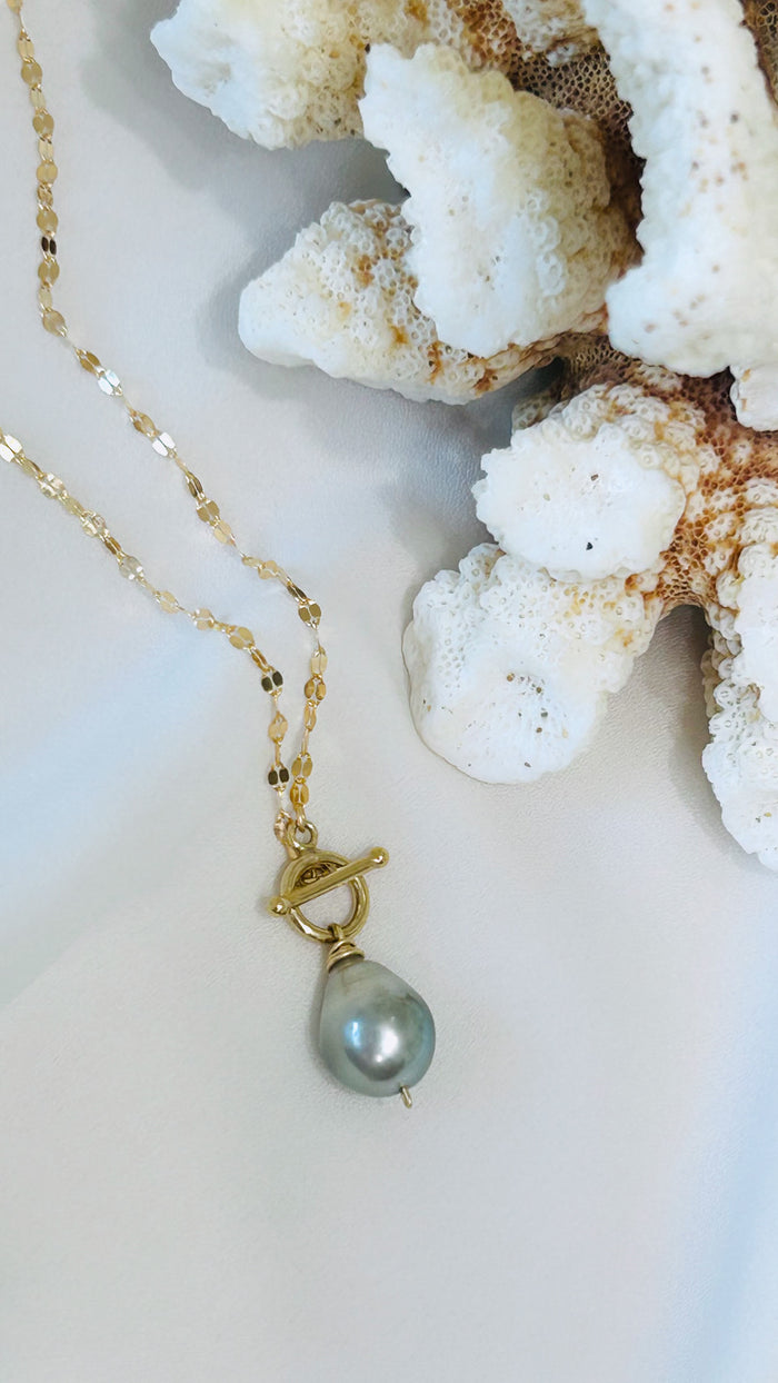Tahitian Toggle necklace - Silver