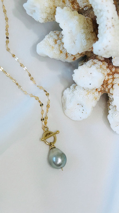 Tahitian Toggle necklace - Silver