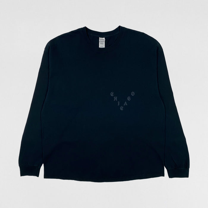 The Life of Pablo 2016 Chicago 'Famous' Long Sleeve In Black