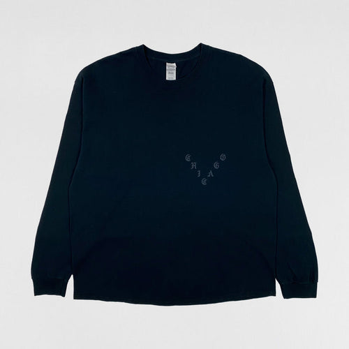 The Life of Pablo 2016 Chicago 'Famous' Long Sleeve In Black