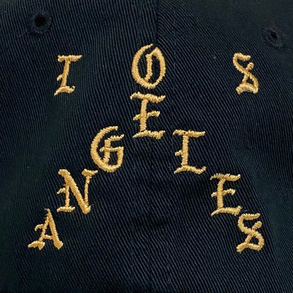The Life of Pablo 2016 Embroidered Los Angeles Hat In Black