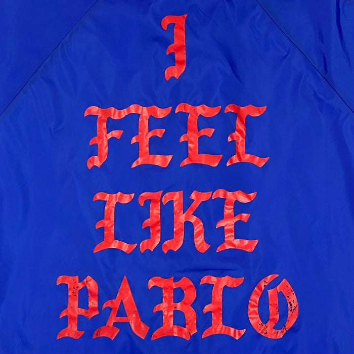 The Life of Pablo 2016 'I Feel Like Ye' Coach Jacket In Blue