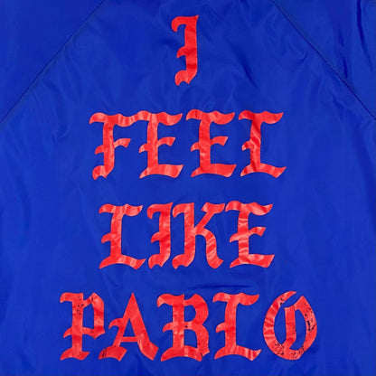 The Life of Pablo 2016 'I Feel Like Ye' Coach Jacket In Blue