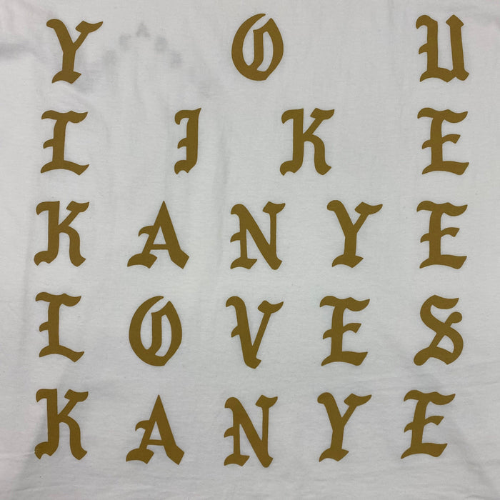 The Life of Pablo 2016 ‘I Love You’ Long Sleeve In White